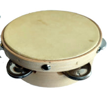 Cargar imagen en el visor de la galería, Pandereta Tuna 15cm sonaja acero inox
