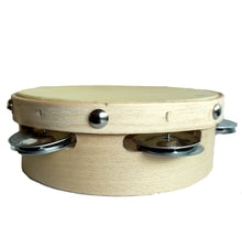 Cargar imagen en el visor de la galería, Pandereta Tuna 15cm sonaja acero inox
