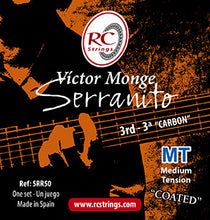 Cargar imagen en el visor de la galería, Juego cuerdas flamenco MT Víctor Monge "Serranito"
