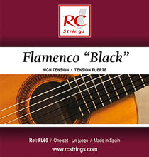 Cargar imagen en el visor de la galería, Juego cuerdas FLAMENCO BLACK
